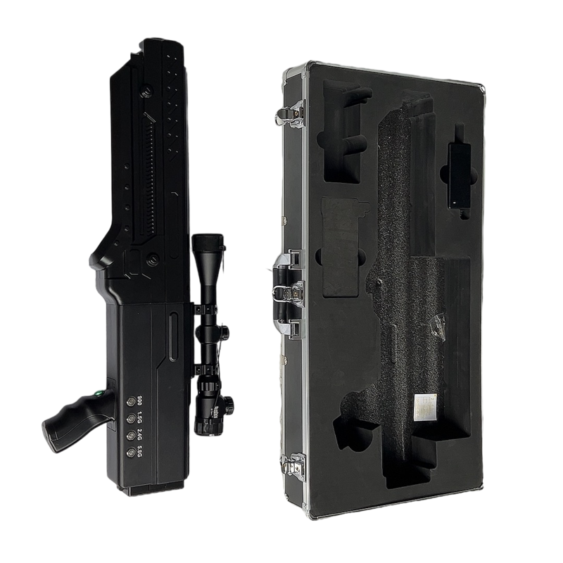  黑山手持便携式枪型低空防御反制四通道A型