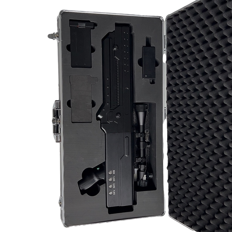  黑山手持便携式枪型低空防御反制四通道B型