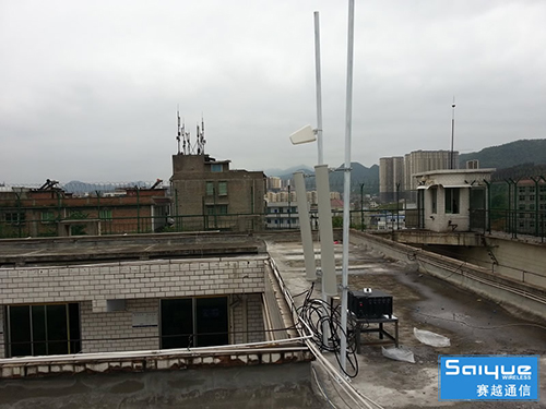  黑山某看守所大功率手机信号屏蔽器（白噪声）案例